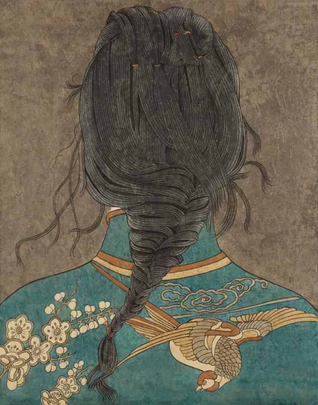 以傳統(tǒng)工筆畫描繪當(dāng)代人物之美，蘇茹婭藝術(shù)展亮相中國美術(shù)館