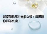 武漢簡(jiǎn)稱鄂拼音怎么讀（武漢簡(jiǎn)稱鄂怎么讀）