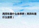 兩周年是什么意思?。▋芍苣晔鞘裁匆馑迹? /></span></a>
                        <h2><a href=