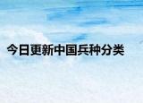 今日更新中國兵種分類