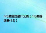 otg數(shù)據(jù)線是什么線（otg數(shù)據(jù)線是什么）