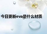 今日更新eva是什么材質(zhì)