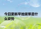 今日更新旱地拔蔥是什么姿勢(shì)
