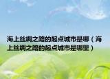 海上絲綢之路的起點(diǎn)城市是哪（海上絲綢之路的起點(diǎn)城市是哪里）