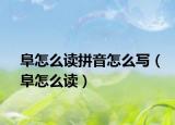 阜怎么讀拼音怎么寫(xiě)（阜怎么讀）