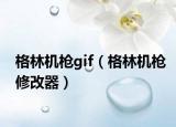 格林機槍gif（格林機槍修改器）