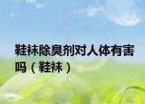 鞋襪除臭劑對人體有害嗎（鞋襪）