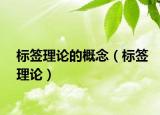 標簽理論的概念（標簽理論）