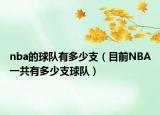 nba的球隊有多少支（目前NBA一共有多少支球隊）