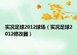 實況足球2012球場（實況足球2012修改器）