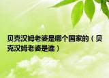 貝克漢姆老婆是哪個(gè)國(guó)家的（貝克漢姆老婆是誰(shuí)）