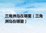三角洲島在哪里（三角洲島在哪里）