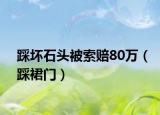 踩壞石頭被索賠80萬（踩裙門）