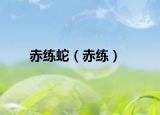 赤練蛇（赤練）