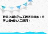 世界上最長的人工運河是哪條（世界上最長的人工運河）