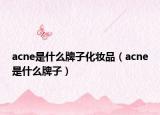 acne是什么牌子化妝品（acne是什么牌子）