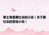 男主角是黑社會(huì)的小說（關(guān)于黑社會(huì)的言情小說）