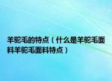 羊駝毛的特點(diǎn)（什么是羊駝毛面料羊駝毛面料特點(diǎn)）