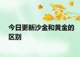 今日更新沙金和黃金的區(qū)別