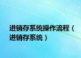 進(jìn)銷存系統(tǒng)操作流程（進(jìn)銷存系統(tǒng)）