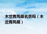 木蘭青鳳蝶名貴嗎（木蘭青鳳蝶）