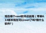 現(xiàn)在哪個(gè)root軟件還能用（蘋果6.13版本現(xiàn)在可以root了嗎?用什么軟件?）