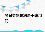 今日更新坩堝是干嘛用的