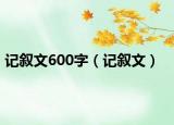 記敘文600字（記敘文）