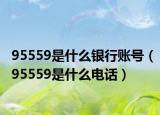 95559是什么銀行賬號(hào)（95559是什么電話）