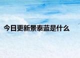 今日更新景泰藍(lán)是什么