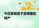 今日更新團(tuán)子是哪里的特產(chǎn)