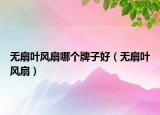 無扇葉風(fēng)扇哪個(gè)牌子好（無扇葉風(fēng)扇）