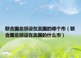 聯(lián)合國(guó)總部設(shè)在美國(guó)的哪個(gè)市（聯(lián)合國(guó)總部設(shè)在美國(guó)的什么市）