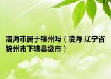 凌海市屬于錦州嗎（凌海 遼寧省錦州市下轄縣級市）