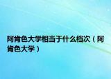 阿肯色大學相當于什么檔次（阿肯色大學）