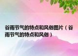 谷雨節(jié)氣的特點(diǎn)和風(fēng)俗圖片（谷雨節(jié)氣的特點(diǎn)和風(fēng)俗）