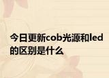 今日更新cob光源和led的區(qū)別是什么