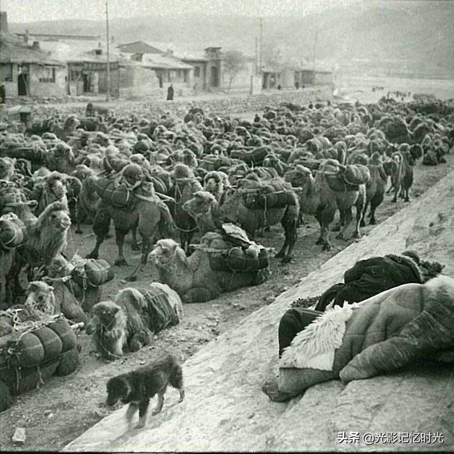 老照片：1939年張家口大境門“陸路商埠”的繁華