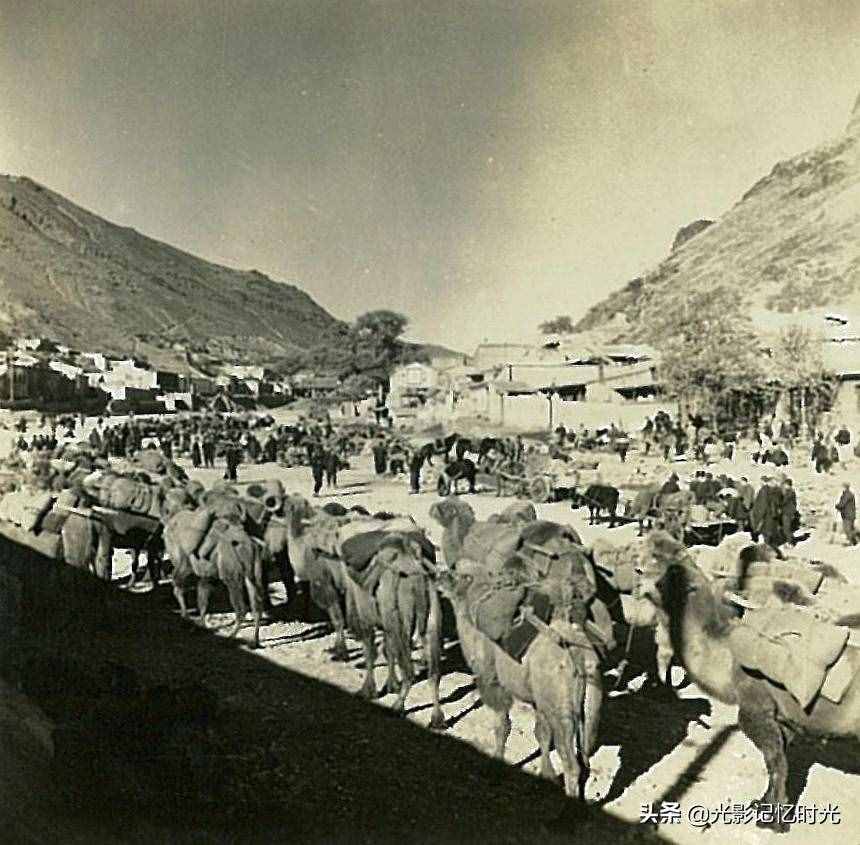 老照片：1939年張家口大境門“陸路商埠”的繁華