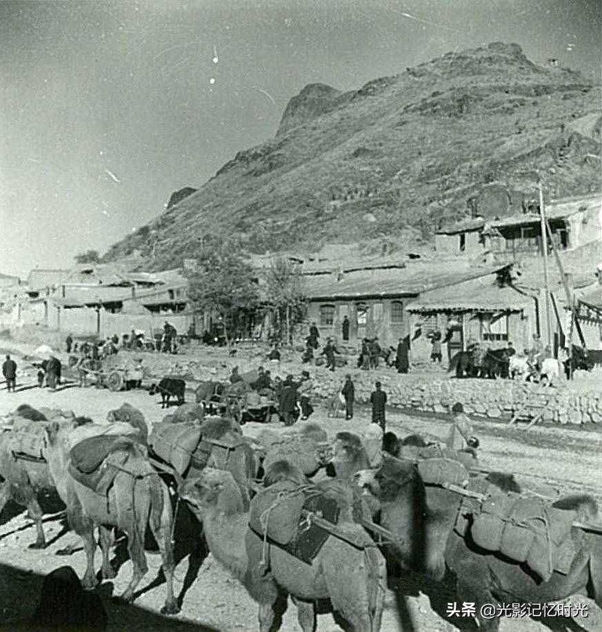 老照片：1939年張家口大境門“陸路商埠”的繁華