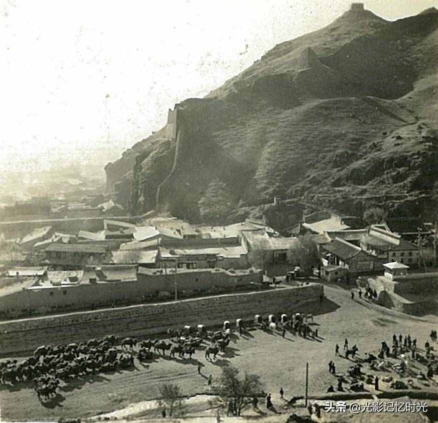 老照片：1939年張家口大境門“陸路商埠”的繁華