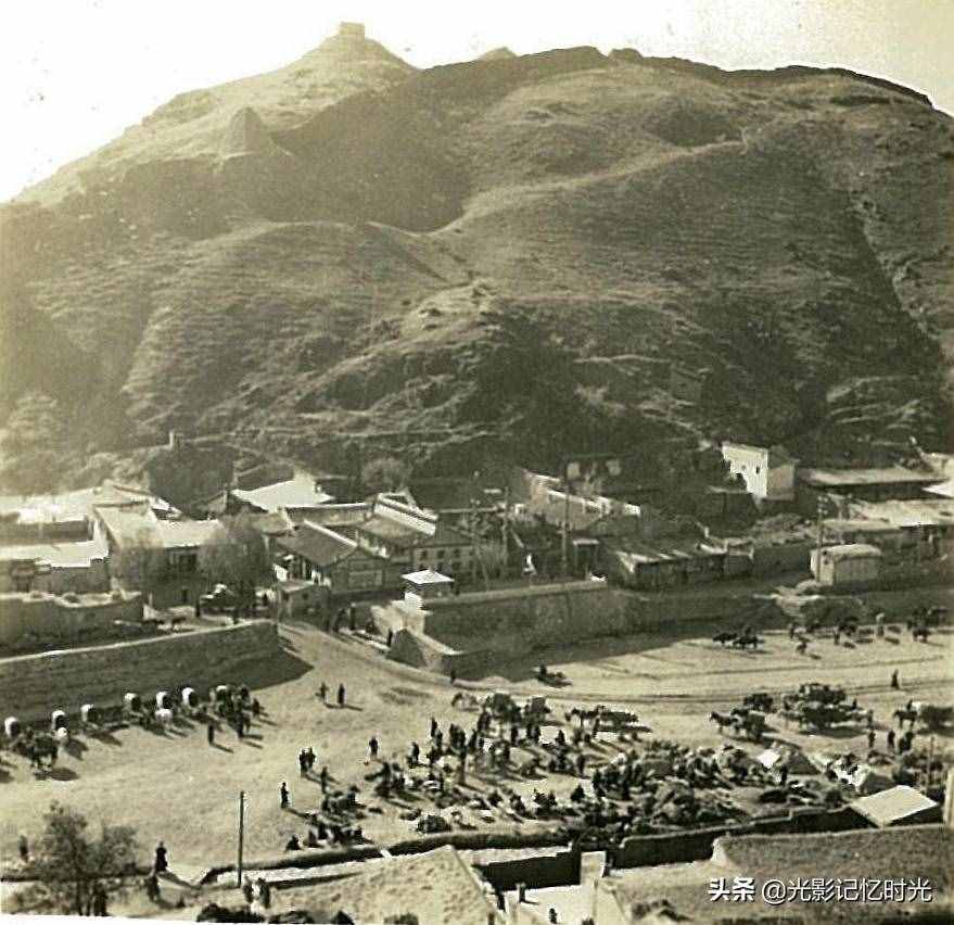 老照片：1939年張家口大境門“陸路商埠”的繁華