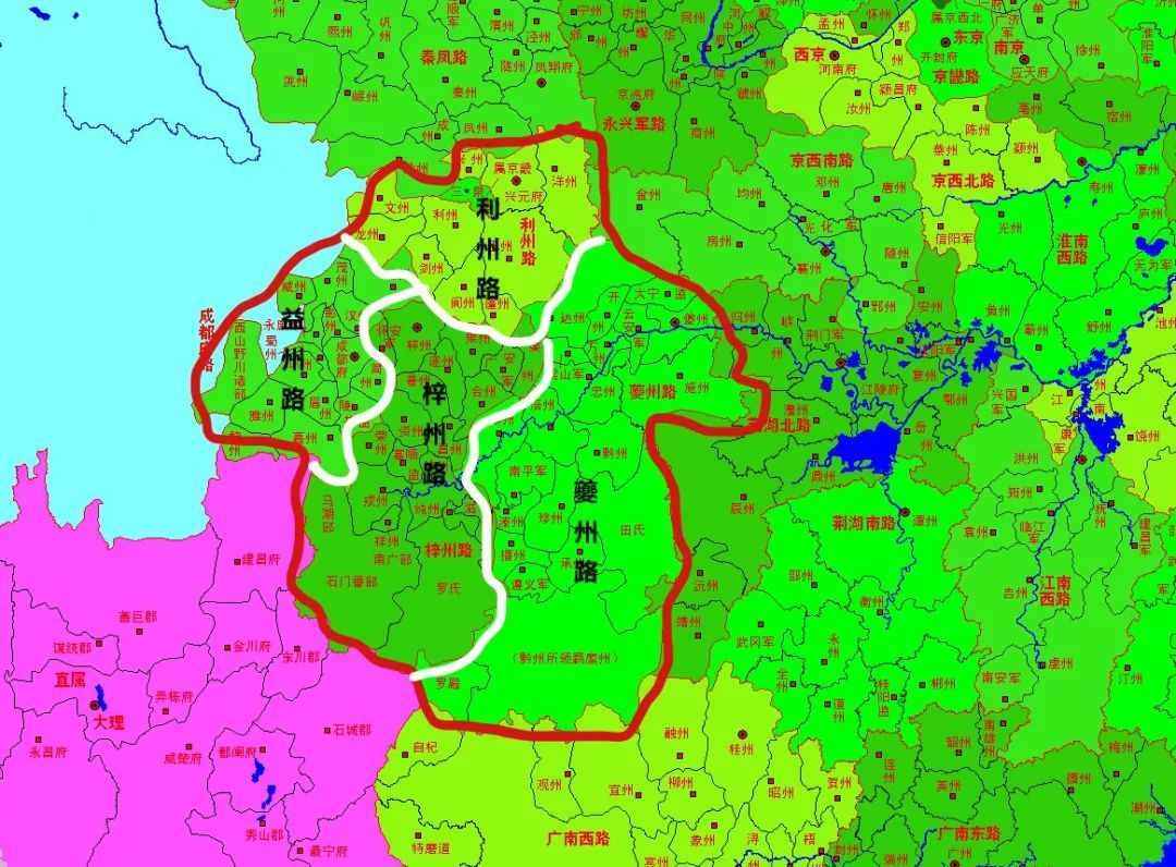 重慶和四川名稱的由來(lái)，都和宋朝有關(guān)