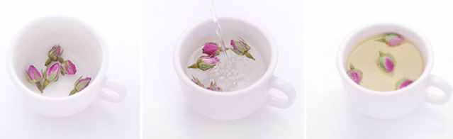 愛她，就給她泡杯玫瑰花茶