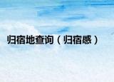 歸宿地查詢（歸宿感）
