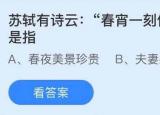春宵一刻值千金意思是（蘇軾有詩(shī)云春宵一刻值千金原意是指）