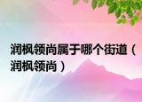 潤楓領(lǐng)尚屬于哪個街道（潤楓領(lǐng)尚）