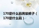170是什么碼男裝褲子（170是什么碼）