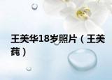 王美華18歲照片（王美莼）