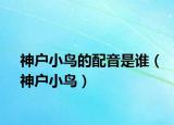 神戶小鳥(niǎo)的配音是誰(shuí)（神戶小鳥(niǎo)）
